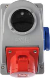 Steels socket with switch 0-1 16A