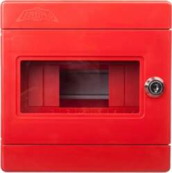 Surface-mounted modular switchgear 7 moduls IP44
