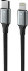 Swissten Textile II USB-C - Lightning