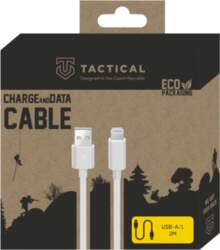 Tactical Smooth Thread USB-A/Lightning Kabelis 2m