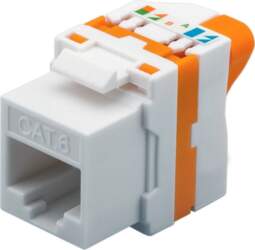 TECHLY CAT 6 KeyStone RJ45 Jack