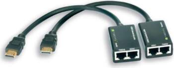 Techly HDMI extender by Cat.5e/6