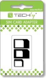 Techly SIM card adapter SIM nano-SIM