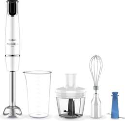 TEFAL rokas blenderis Infinity Force balts/nerūsējošais