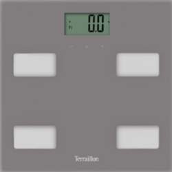 Terraillon Control Fit Square Grey Electronic