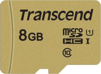 Transcend microSDHC 500S     8GB Class 10
