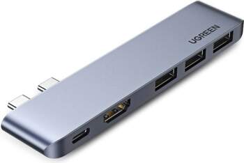 Ugreen Multifunctional HUB 2x USB Typ