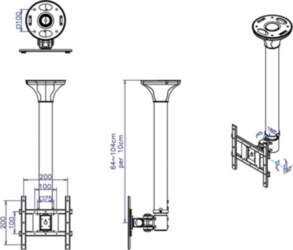 VALUE LCD TV Ceiling Mount 3