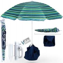 Vilde Beach Umbrella with Stand Adjustable