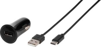 Vivanco car charger USB-C 3A 1m