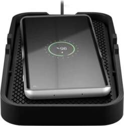 Wireless 10 W fast-charging mat black