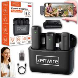 Wireless USB-C Bluetooth Condenser Lavalier Microphone
