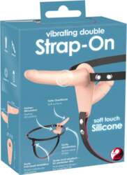 You2Toys Vibrating Double Strap-On Set Adjustable