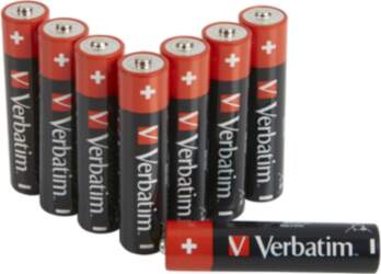 1x8 Verbatim Alkaline battery Micro AAA