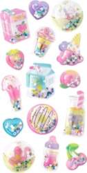 3D shaker stickers - Snacks 15