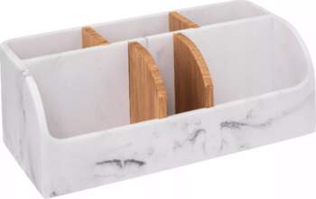 5five LEA cosmetics organizer marble pattern