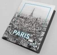 A4 laminated folder with elastic band