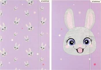 A4 Rabbit folder with elastic band