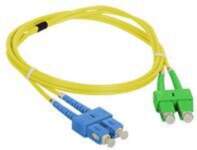 A-LAN FO Patch cord SC/APC-SC duplex