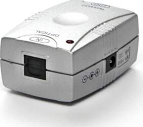 Adapter AV Red Fighter Toslink -