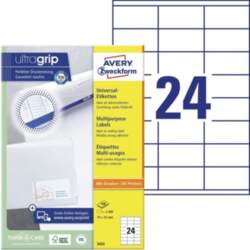 Avery 3422 self-adhesive label Rectangle Permanent