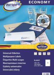Avery ELA027 printer label White Self-adhesive