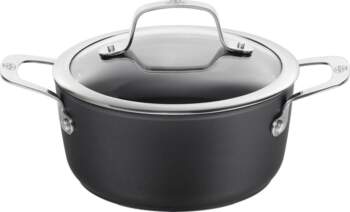 BALLARINI Alba pot with lid titanium