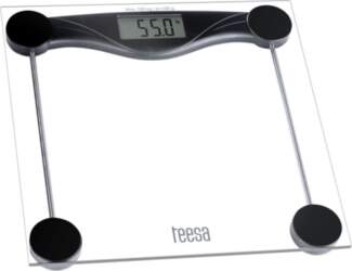 BATHROOM SCALE GLASS MAX 180KG TSA0801