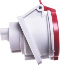 Beveled board socket 5P 32A 400V