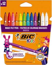 Bic Magic felt-tip pens single-sided 12