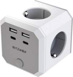 BlitzWolf BW-EC2 8-in-1 Power Cube (4xAC