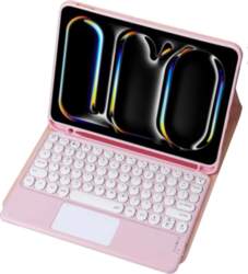Bluetooth Touchpad Keyboard Case for iPad