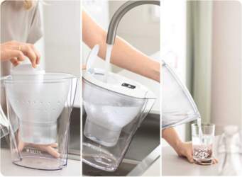 Brita starter kit Marella graphite incl