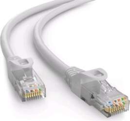 Cable C-TECH patchcord Cat6  UTP  gray