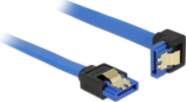 Cable SATA III 70cm straight/down metal