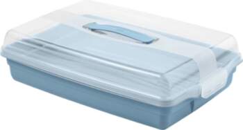 Cake transport box rectangular 45x29.5x11