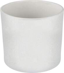 CERAMIC POT WALEC STRUCTUR D17 WHITE