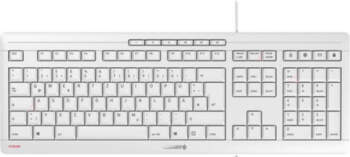 CHERRY TAS STREAM KEYBOARD grau franzos