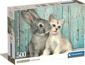 Clementoni CLE puzzle 500 Compact Cat