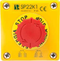 Control cartridge K1 with STOP button