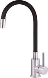 Deante Luno standing kitchen faucet black