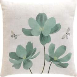 Decorative pillow with linen effect  45