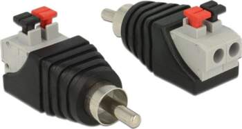 Delock adapter RCA plug  terminal block
