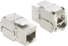 Delock Keystone Module RJ45 blue- LSA