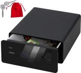 Drawer safe with touch panel and