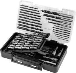 Drill bit set sockets 66 pcs