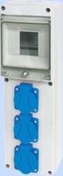 Elektromet Construction switchgear 4 modules  3x16A