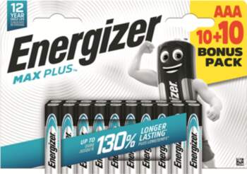 Energizer Max Plus LR03 BL10+10 AAA