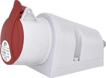 EZ 1653 16A. 400A. 3P+N+PE.  LIZDAS