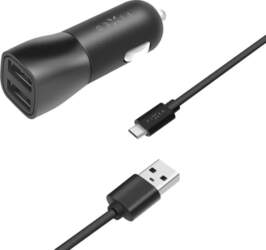 FIXED car charger set with 2xUSB